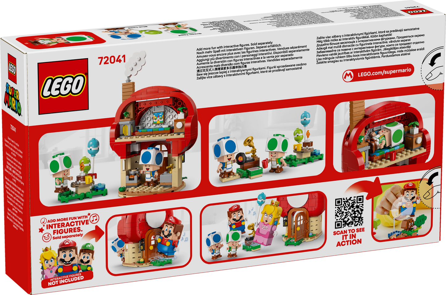 LEGO Super Mario Party at Toad’s House (72041)