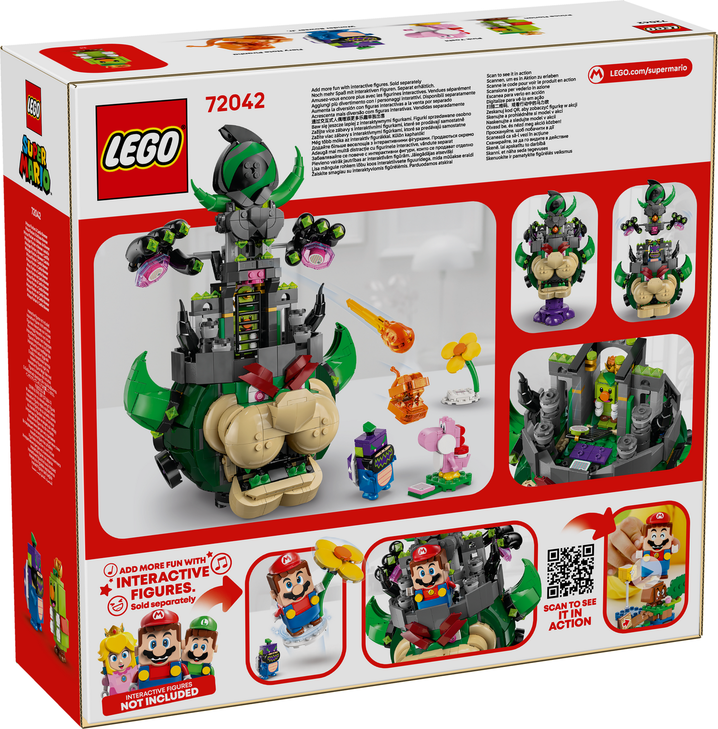 LEGO Super Mario Prince Florian & Castle Bowser (72042)