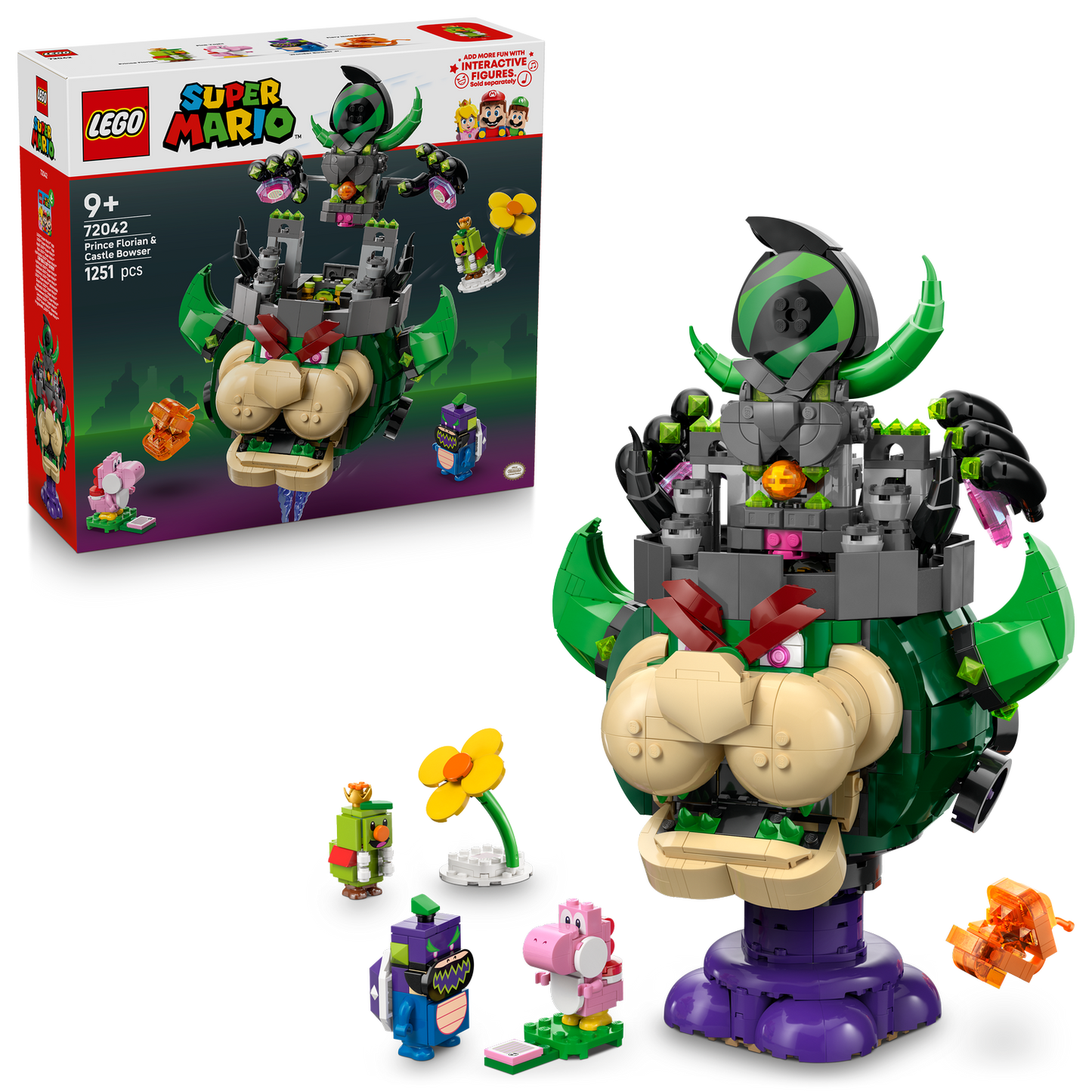 LEGO Super Mario Prince Florian & Castle Bowser (72042)