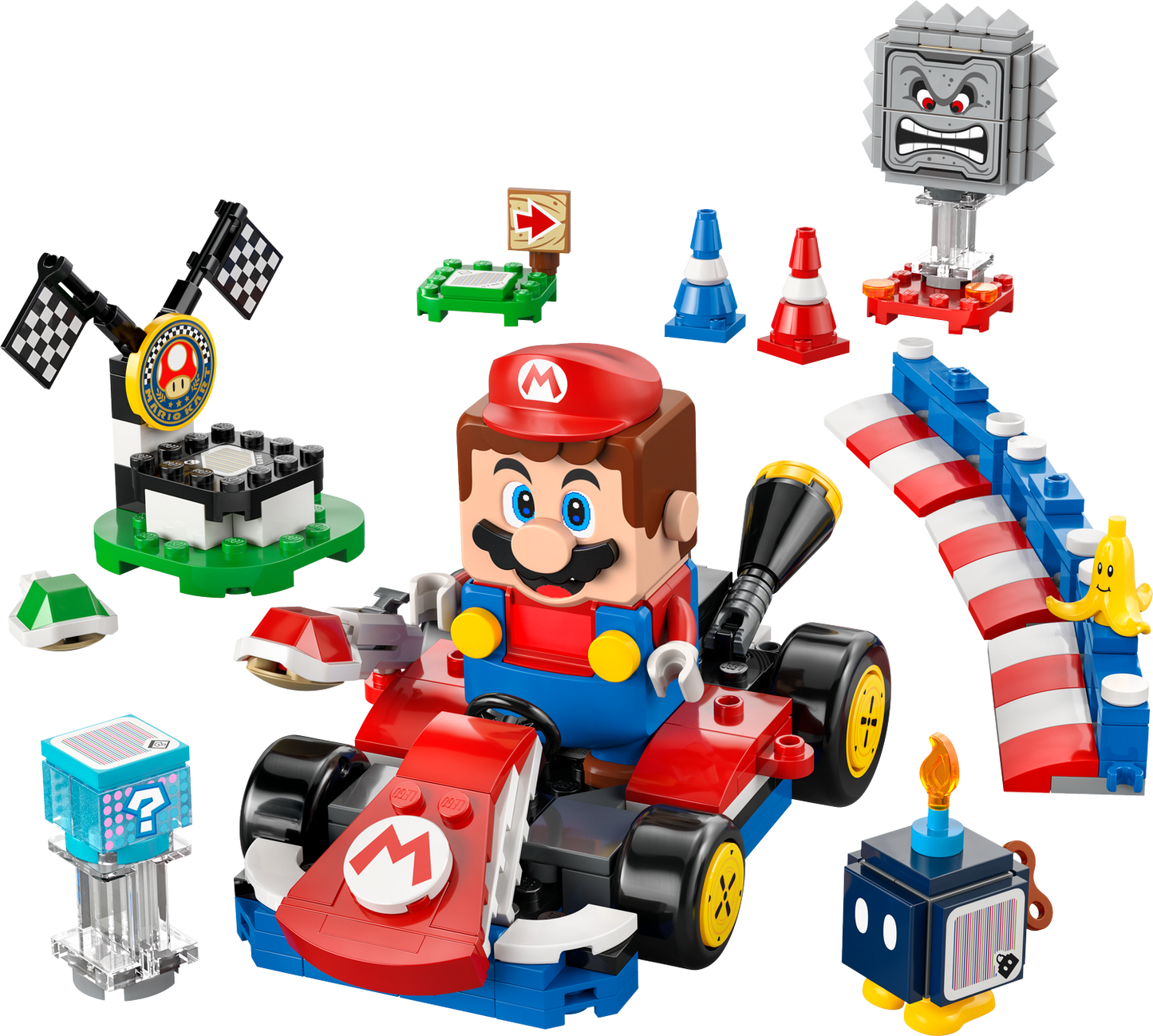 LEGO Mario Kart – Interactive LEGO® Mario™ & Standard Kart (72043)
