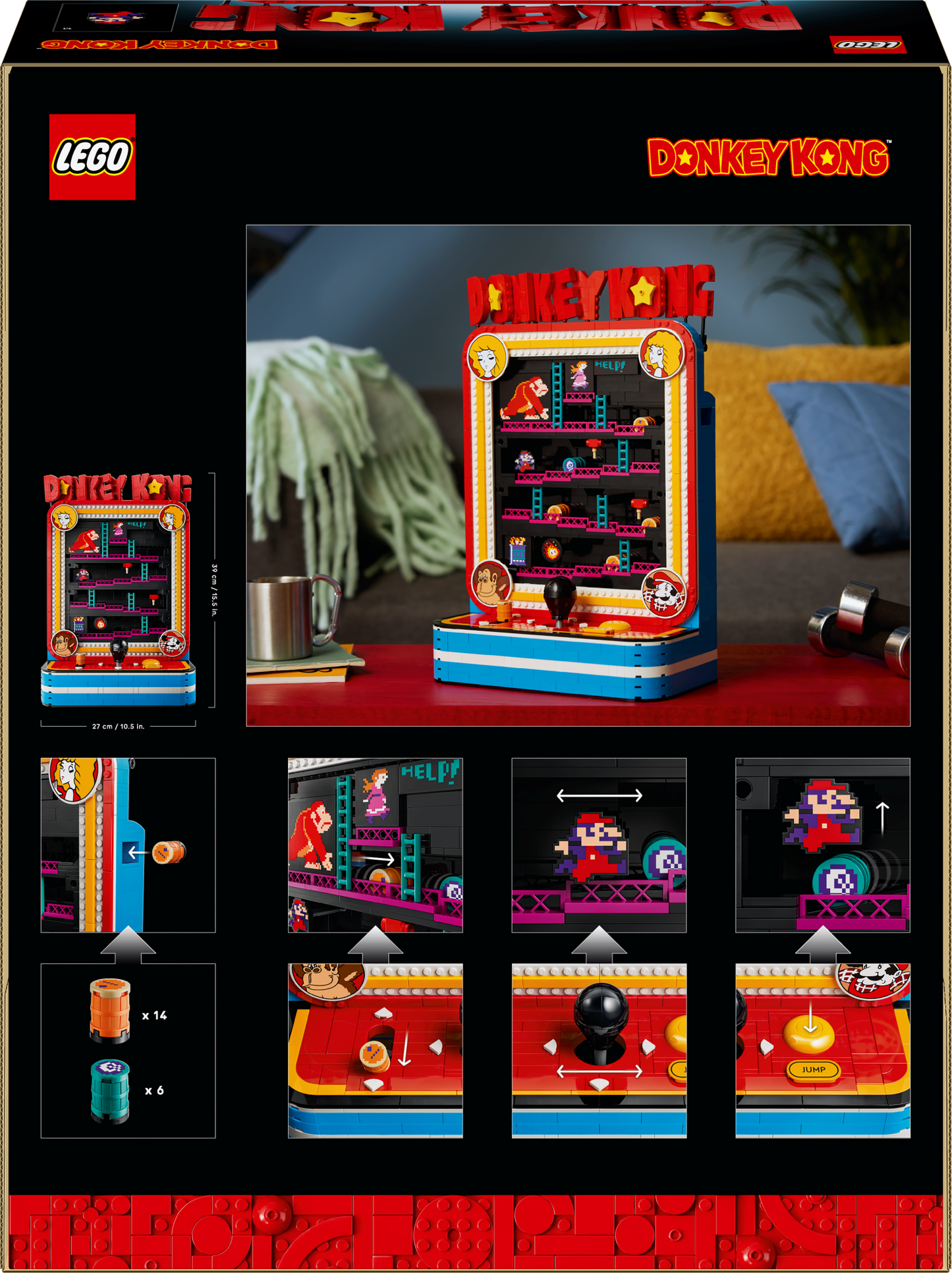 PRE-ORDER - LEGO Super Mario: Donkey Kong™ Arcade (72051)
