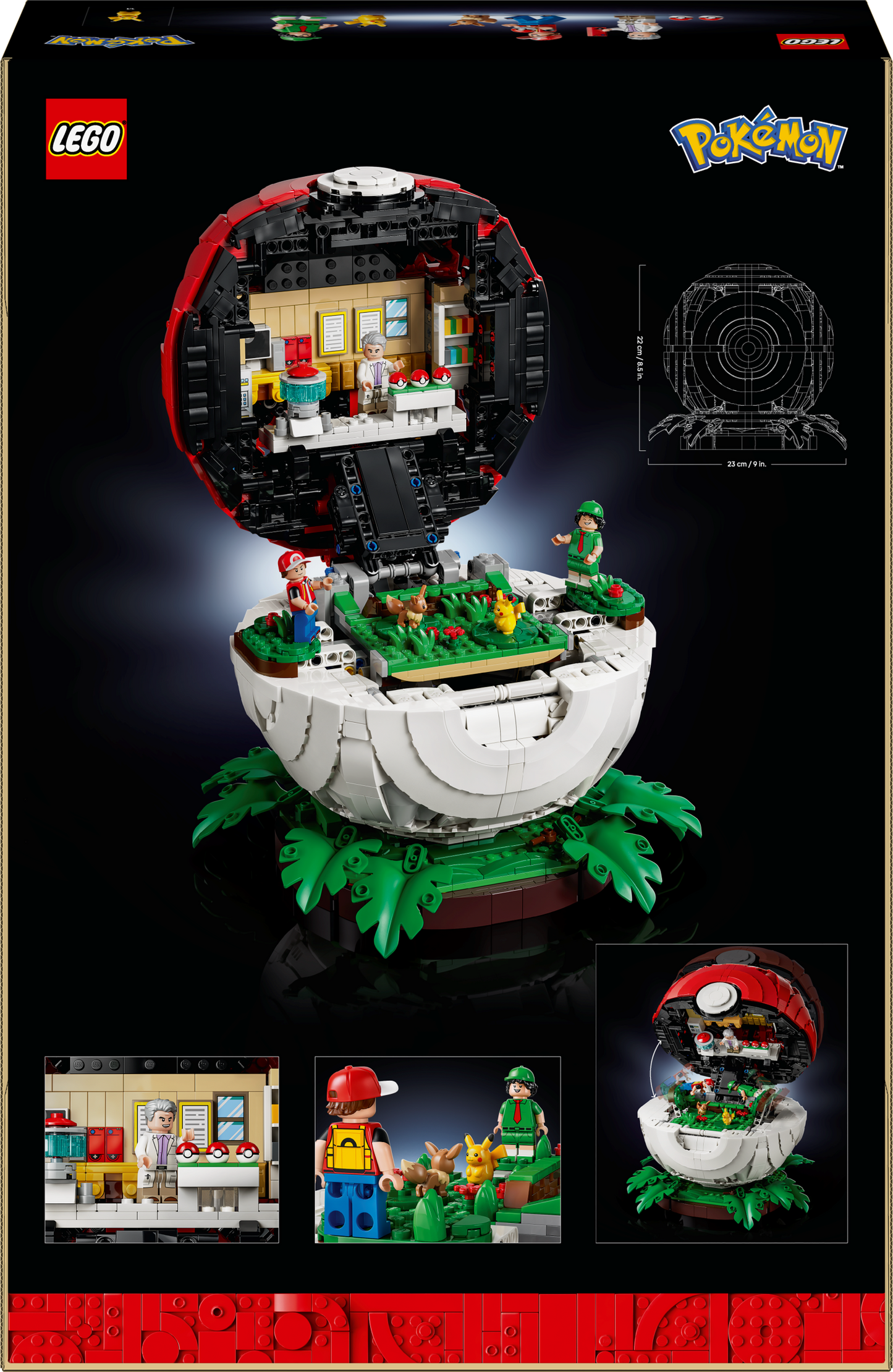 PRE-ORDER - LEGO Pokemon: Iconic Trainer Moments Poké Ball (72154)