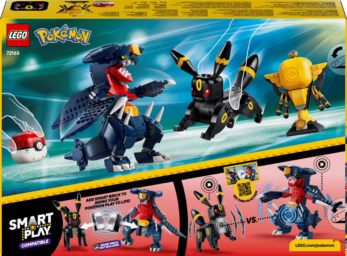 LEGO Pokemon: SMART Play™: Umbreon vs. Garchomp Championship Battle (72165)
