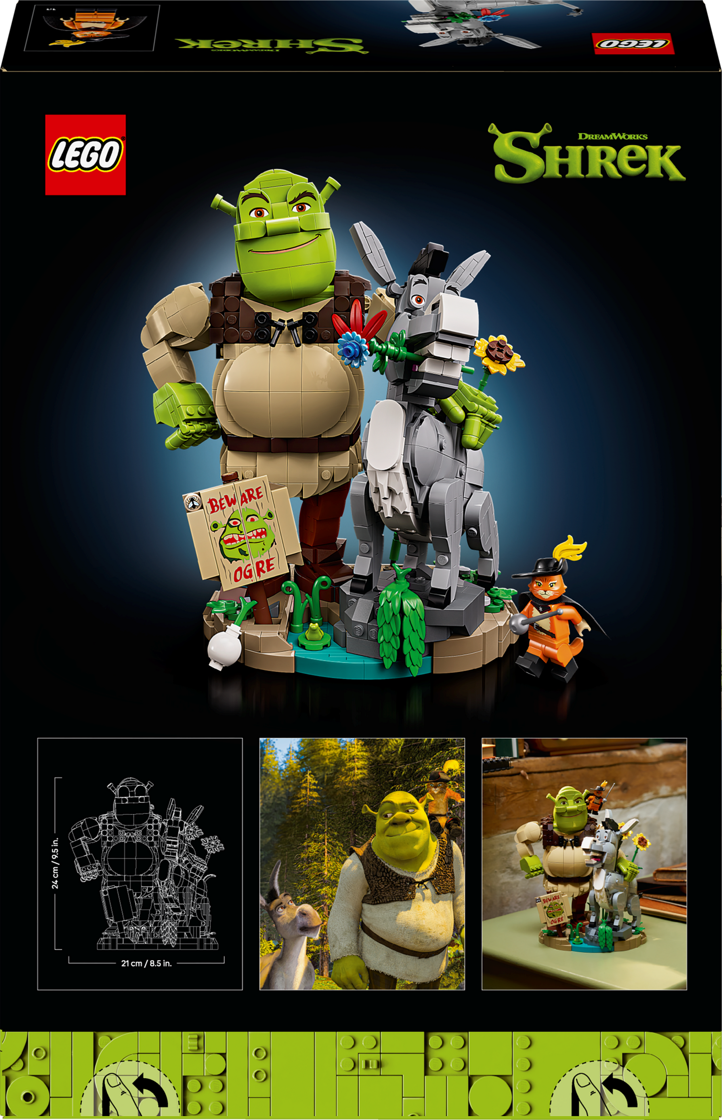 LEGO Shrek: Shrek, Donkey & Puss in Boots (72423)