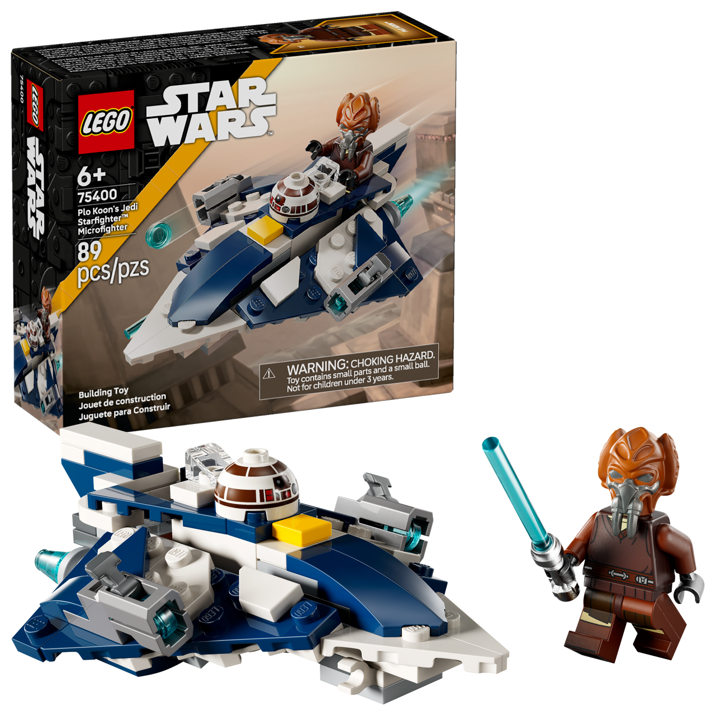 LEGO Star Wars | Plo Koon's Jedi Starfighter™ Microfighter (75400)