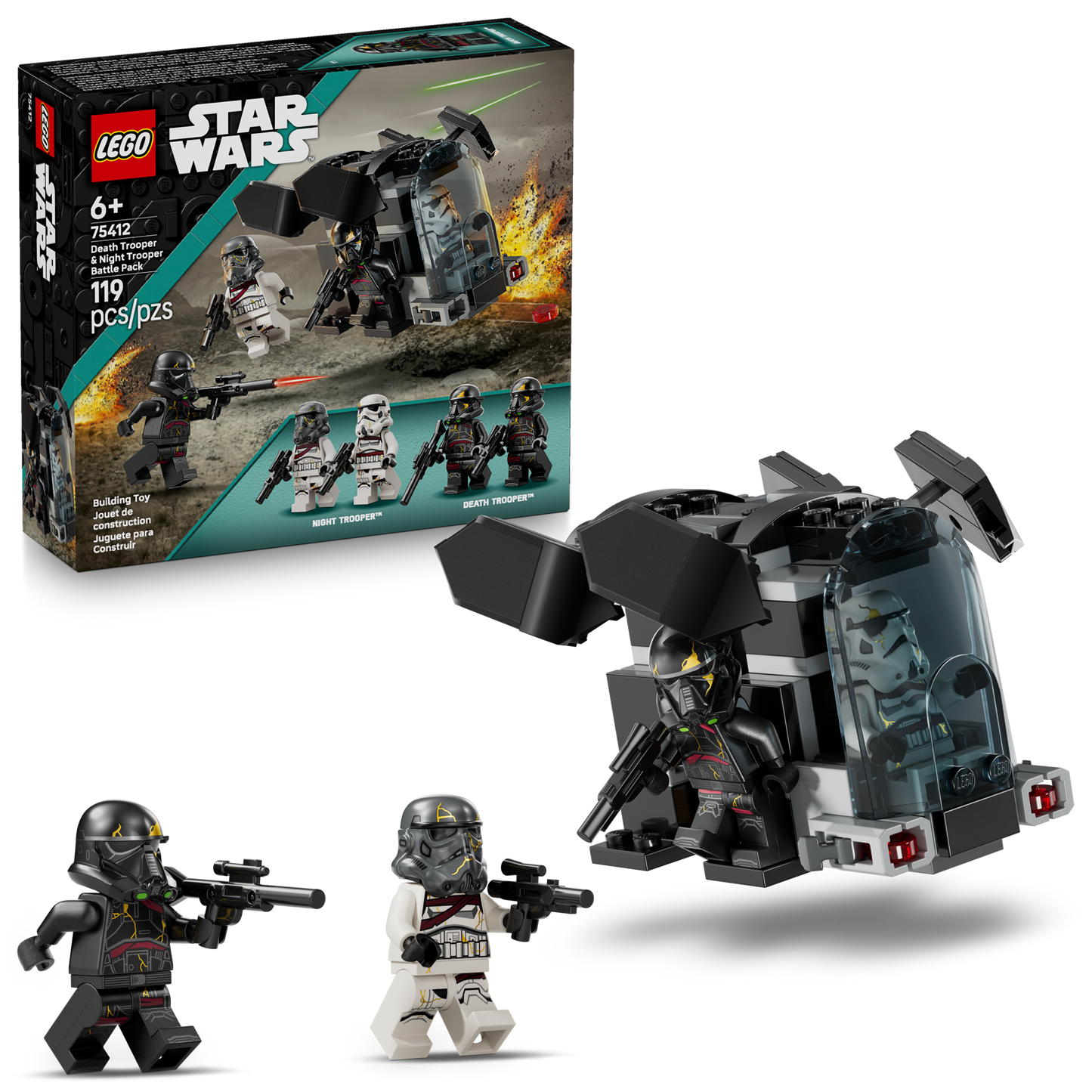 LEGO Star Wars | Death Trooper & Night Trooper Battle Pack (75412)