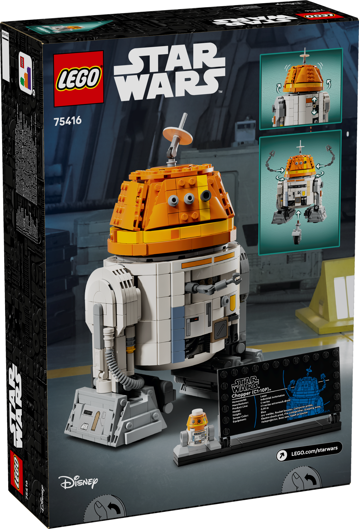 LEGO Star Wars: Chopper (C1-10P) Astromech Droid (75416)