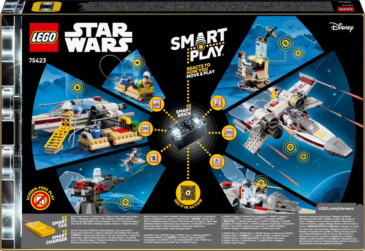 LEGO Star Wars: SMART Play™: Luke's Red Five X-Wing™ (75423)