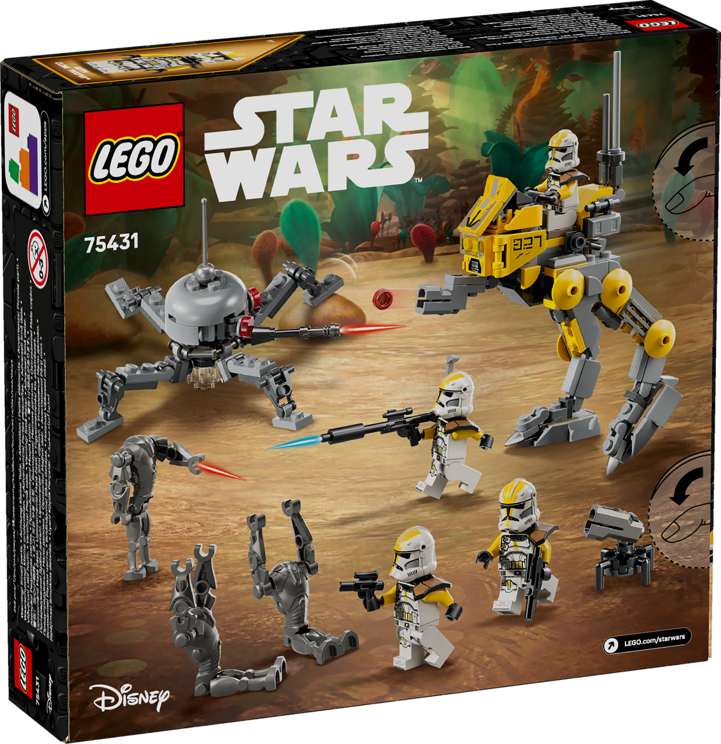LEGO Star Wars 327th Star Corps Clone Troopers Battle Pack (75431)