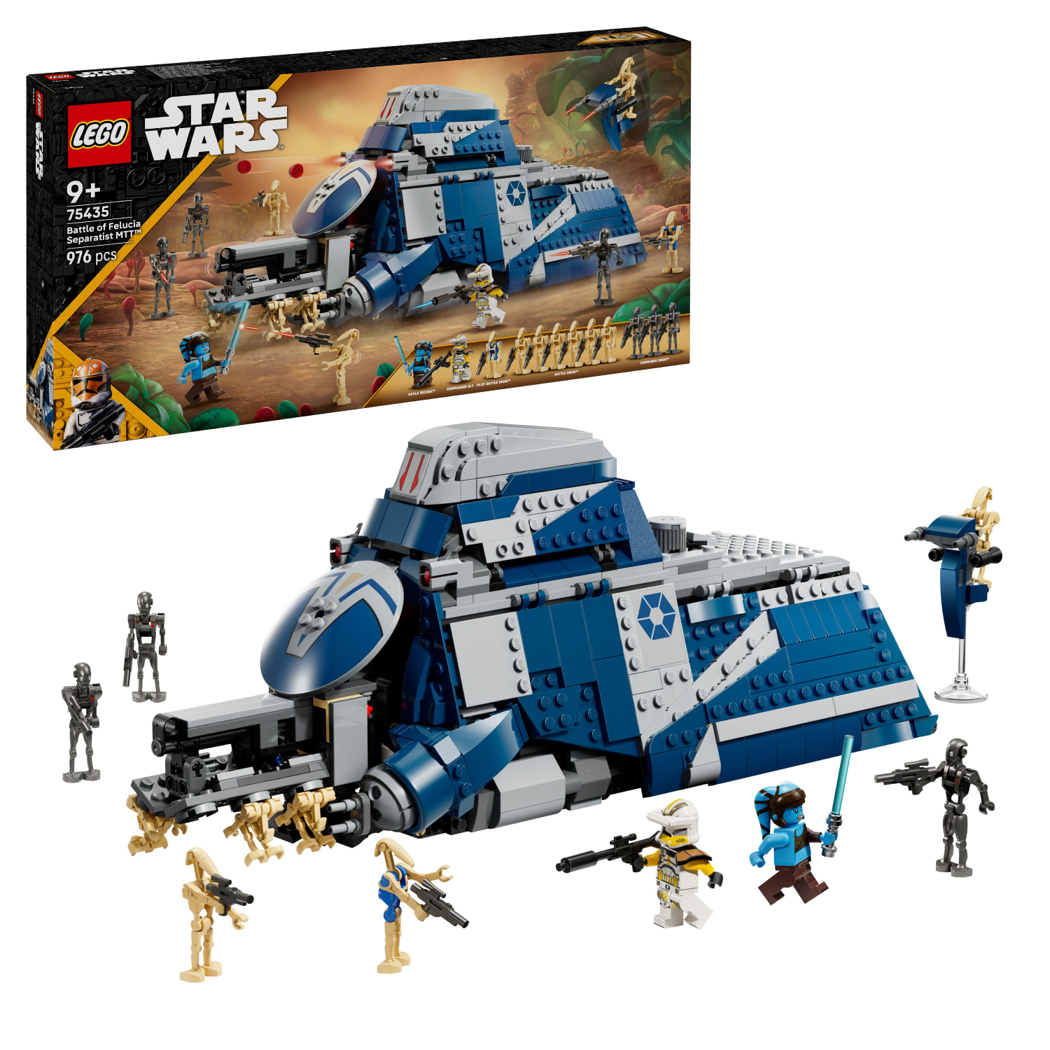 LEGO Star Wars: Battle of Felucia Separatist MTT (75435) – Toy