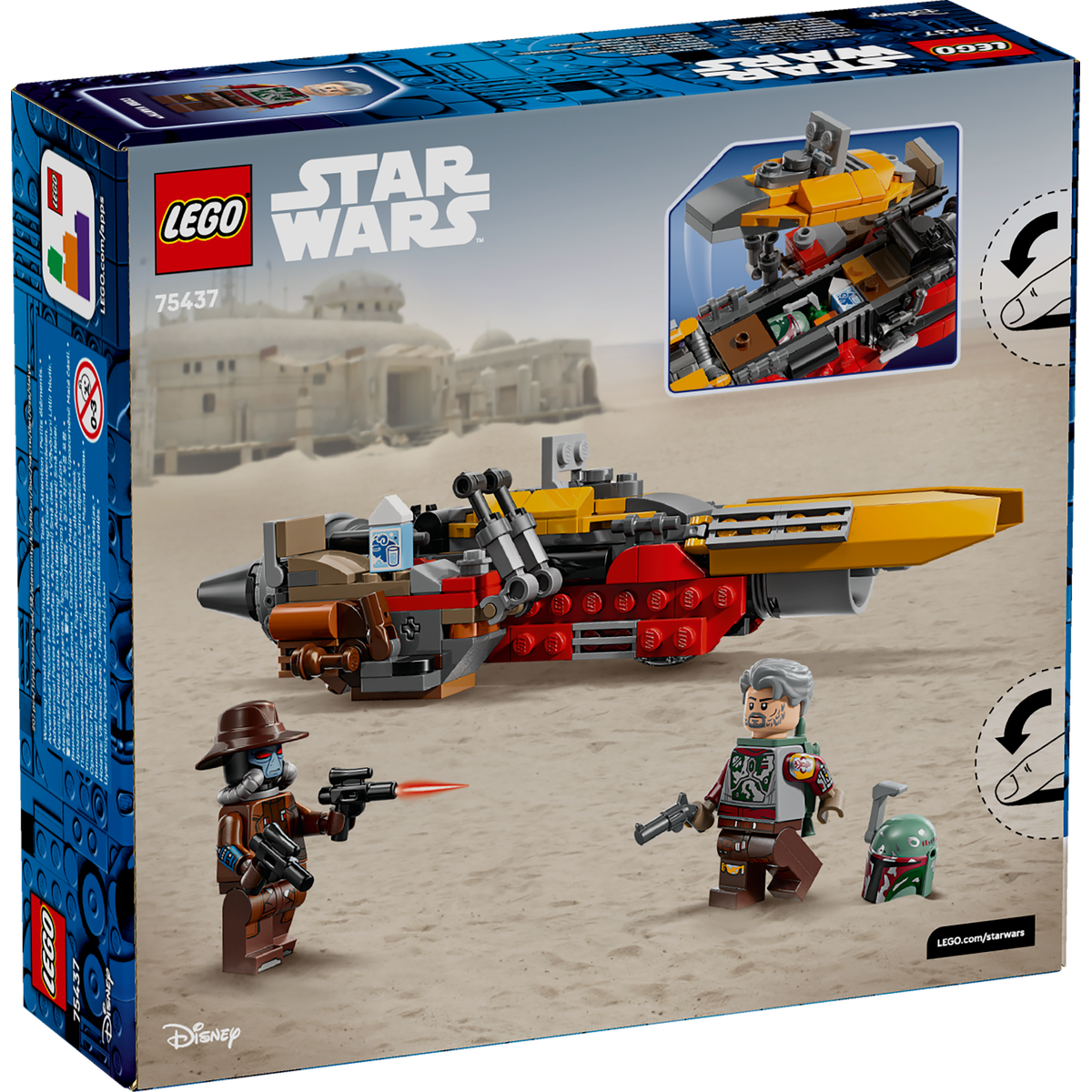 LEGO Star Wars Cobb Vanth’s Speeder Toy Building Set (75437)