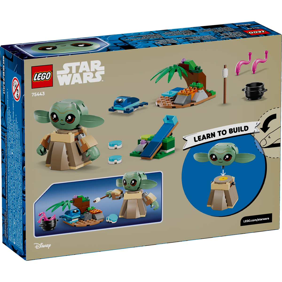 LEGO Star Wars Grogu’s Homestead Toy Building Set (75443)