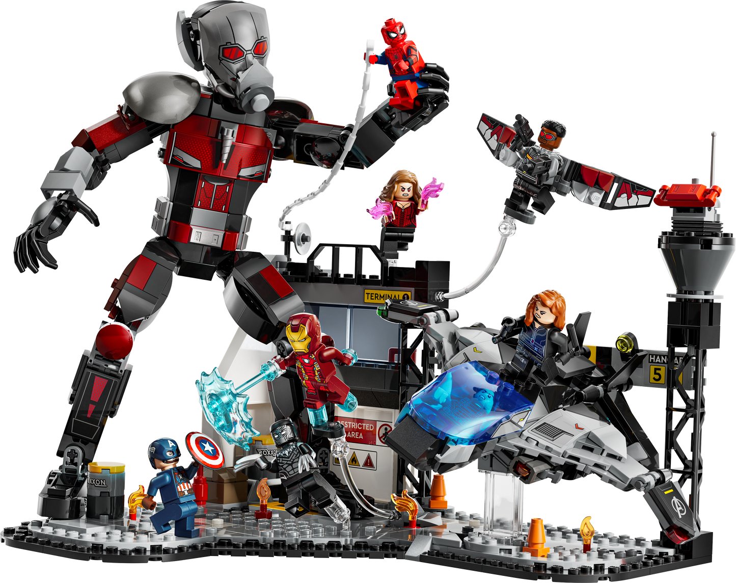 LEGO Captain America Civil War Action Battle 76314 Marvel