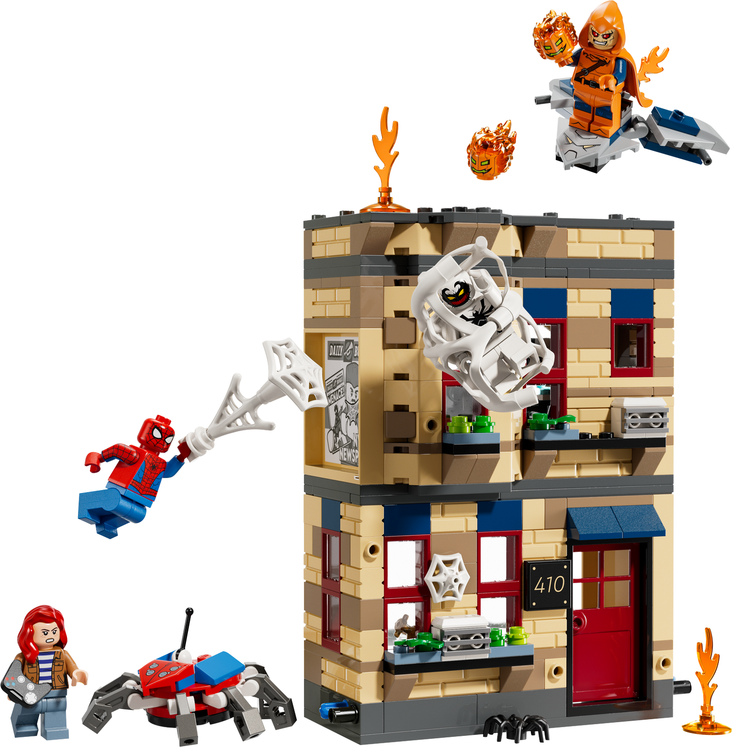 LEGO Marvel Spider-Man Peter Parker's Apartment set