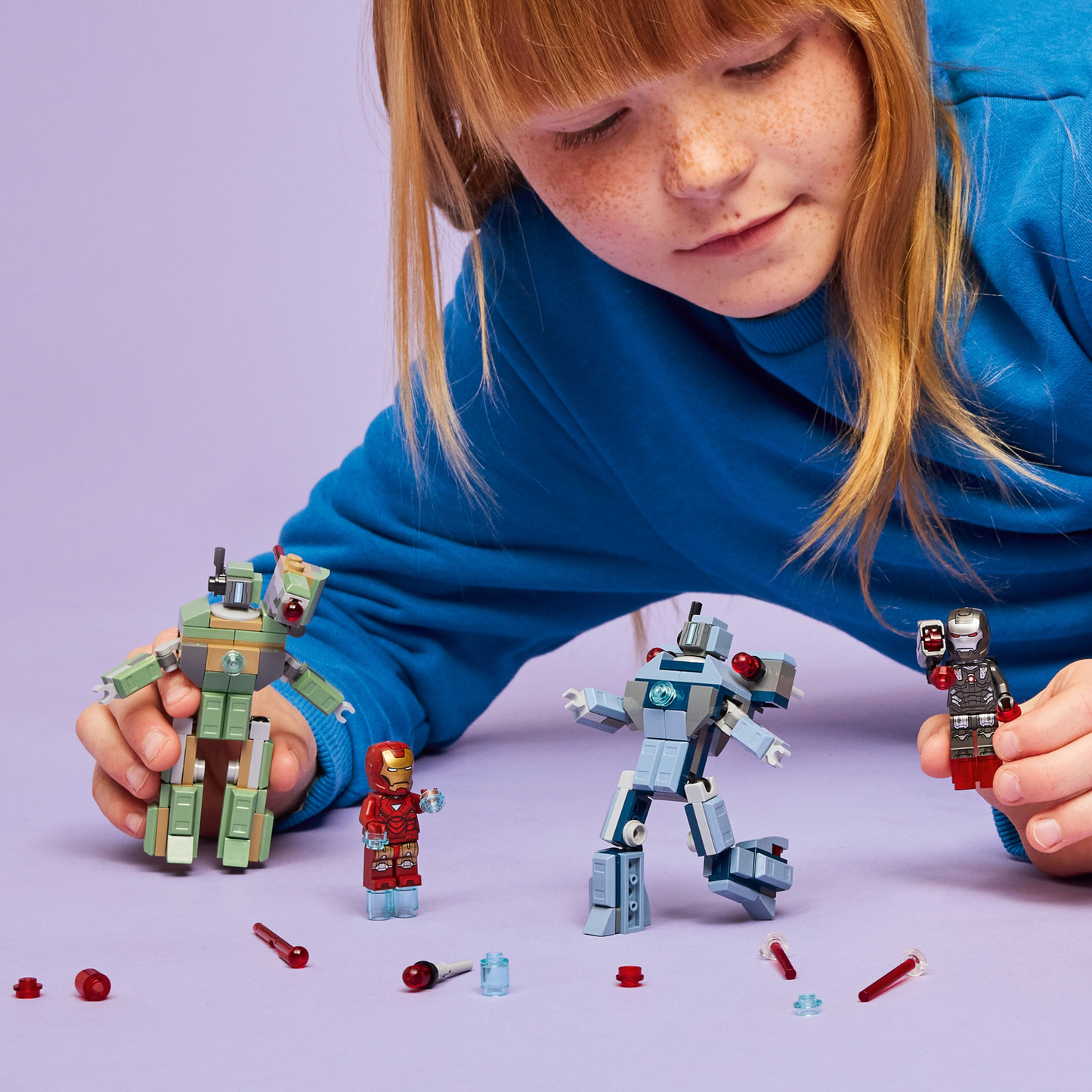 LEGO ǀ Marvel Iron Man & War Machine vs. Hammer Drones (76320)