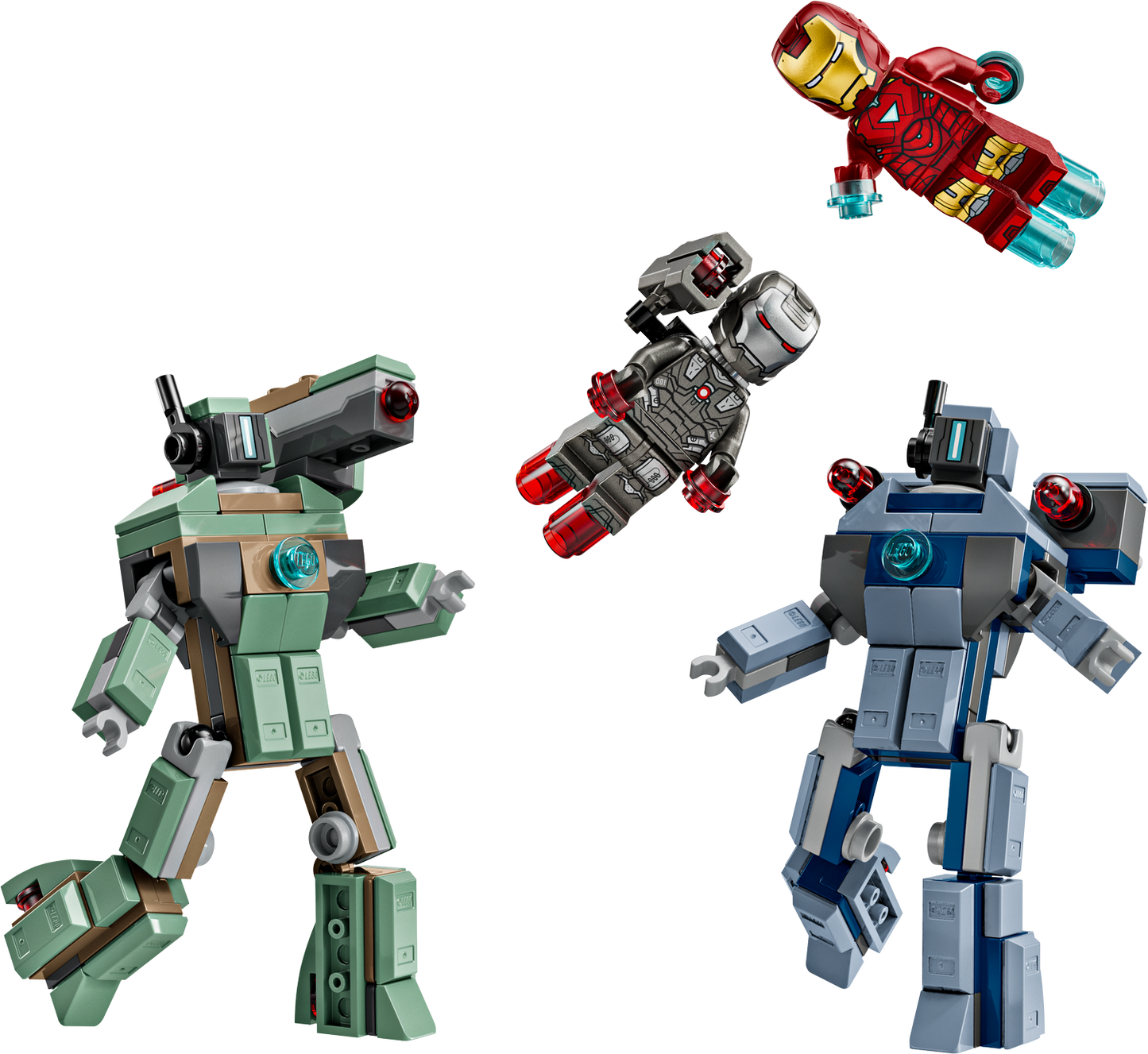 LEGO ǀ Marvel Iron Man & War Machine vs. Hammer Drones (76320)