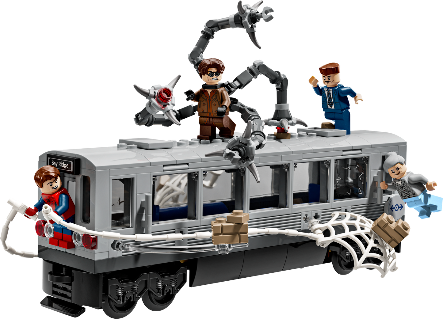 LEGO ǀ Marvel Spider-Man vs. Doc Ock Subway Train Scene (76321)