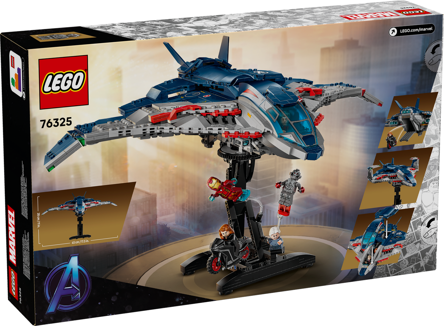 LEGO Marvel Avengers Age of Ultron Quinjet (76325)