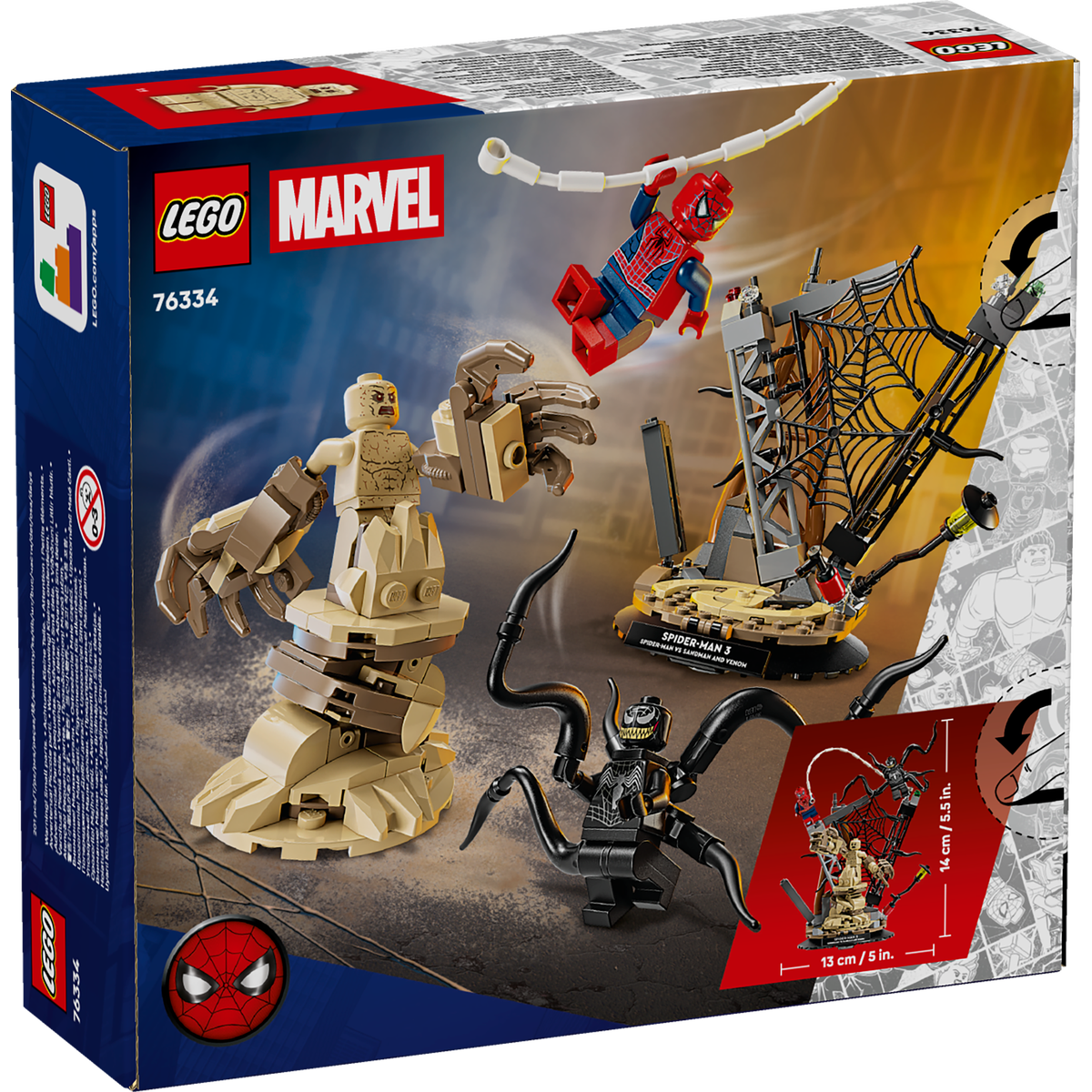 LEGO Marvel Epic Battle: Spider-Man vs. Sandman (76334)