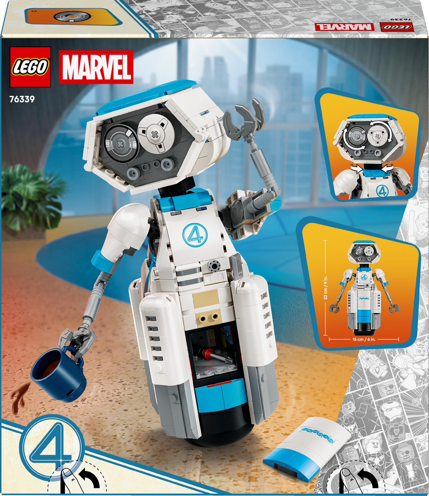 LEGO Marvel: The Fantastic Four H.E.R.B.I.E. (76339)