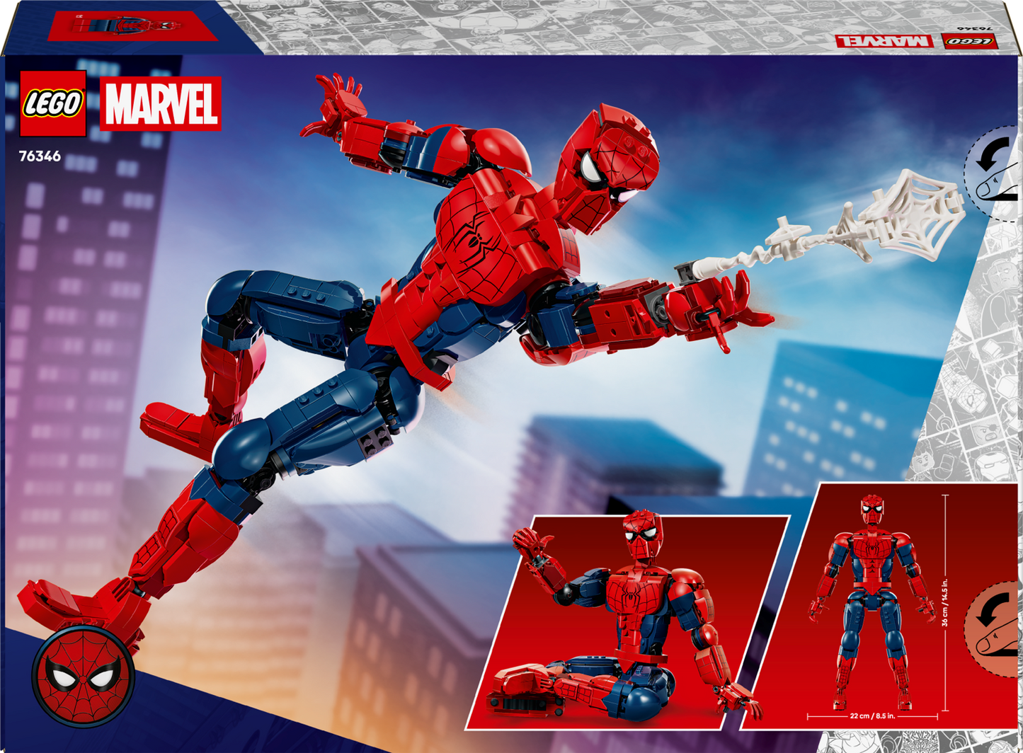 LEGO Marvel: Spider-Man Hero Figure (76346)