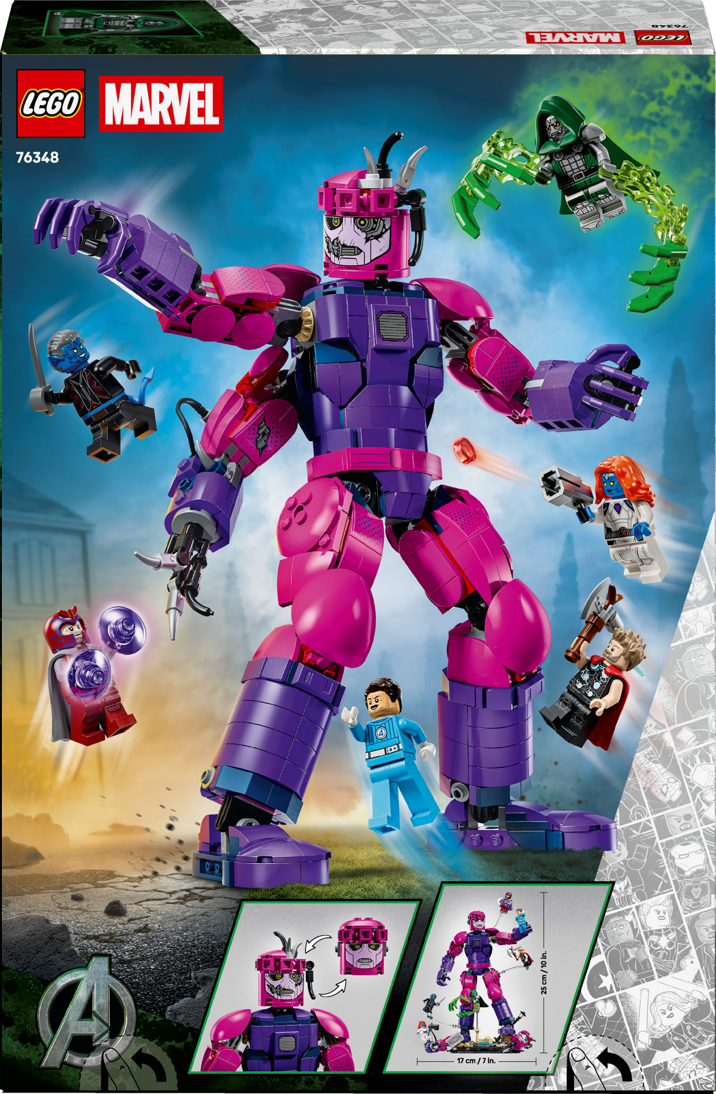 PRE-ORDER - LEGO Marvel: Epic Battle: Avengers: Doomsday (76348)