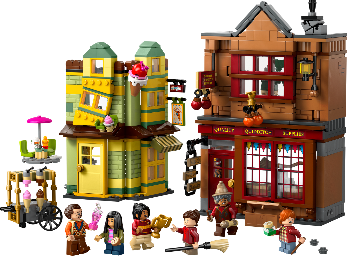 LEGO Harry Potter | Quality Quidditch™ Supplies & Ice Cream Parlour (76452)