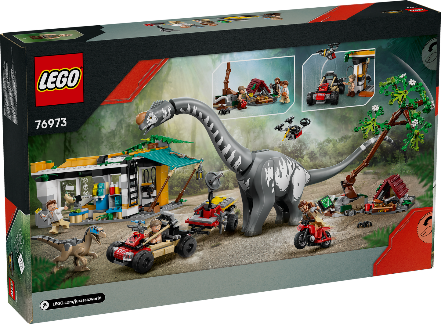LEGO | Jurassic World Raptor & Titanosaurus Tracking Mission (76973)