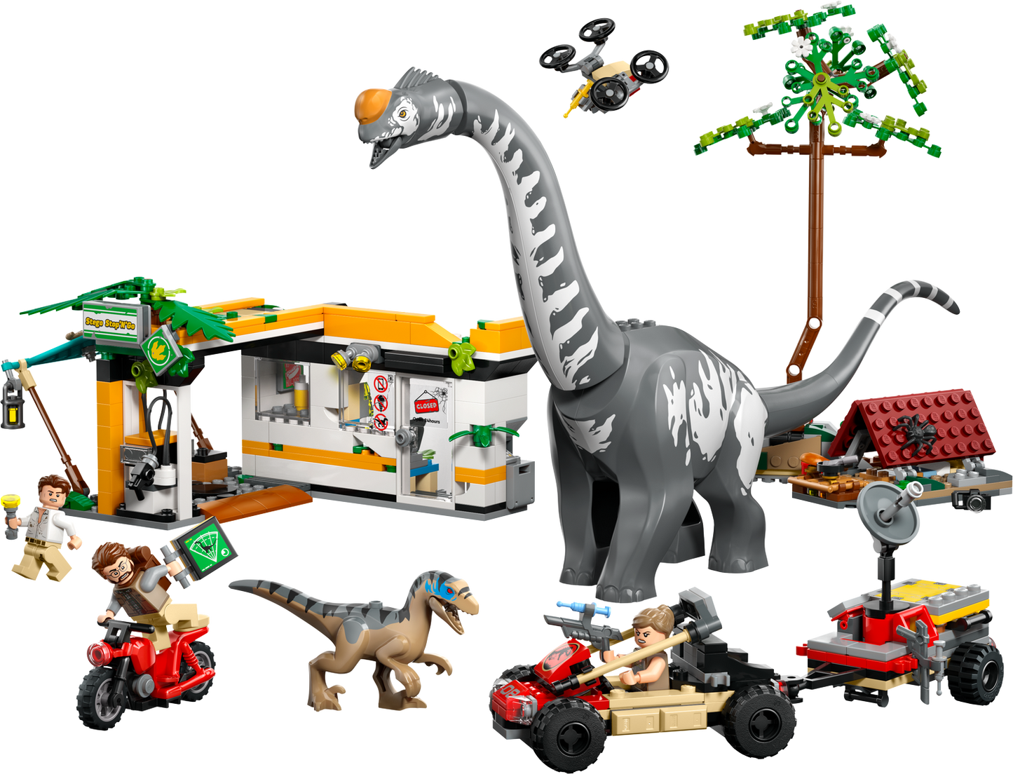 LEGO | Jurassic World Raptor & Titanosaurus Tracking Mission (76973)