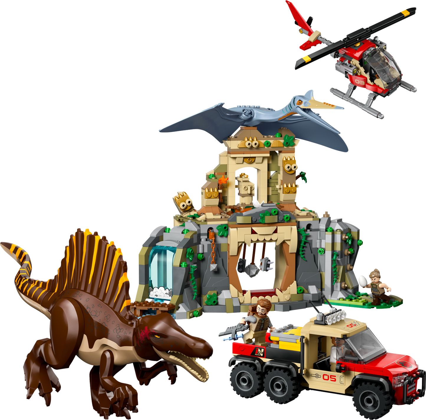 PRE-ORDER! LEGO | Jurassic World Spinosaurus & Quetzalcoatlus Air Mission (76976)