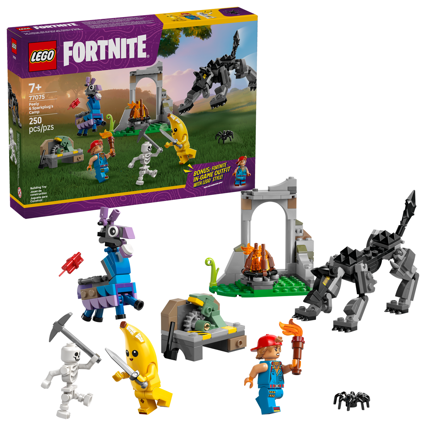 LEGO Fortnite | Peely & Sparkplug’s Camp (77075)