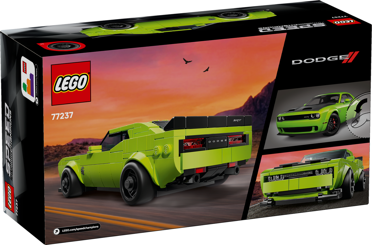LEGO Speed Champions Dodge Challenger SRT Hellcat Sports Car (77237)