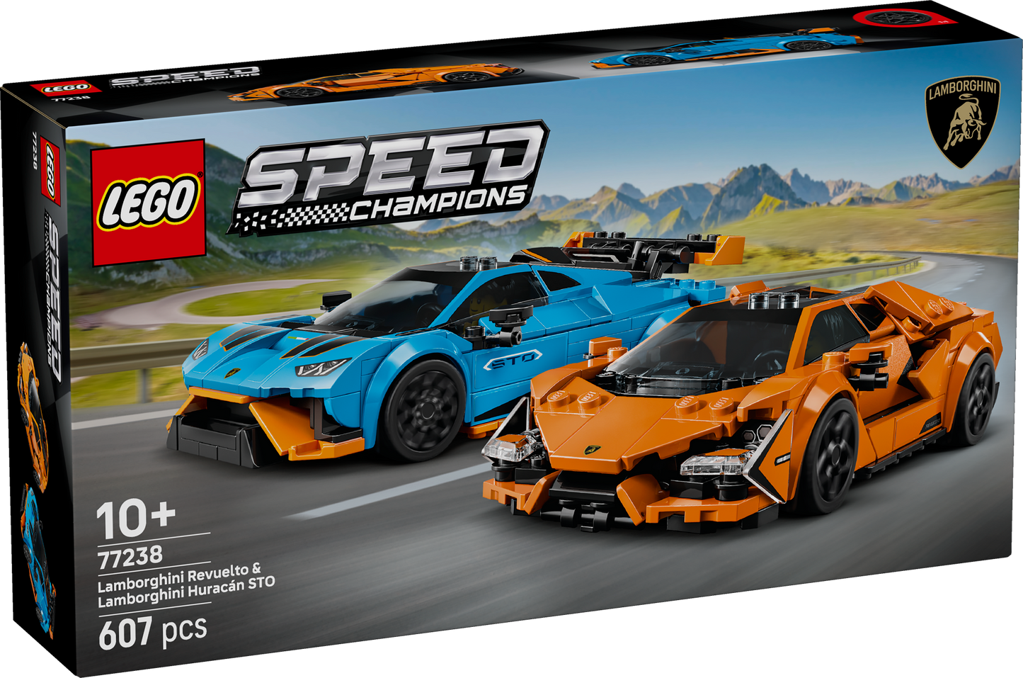 LEGO Speed Champions Lamborghini Revuelto & Huracán STO (77238)