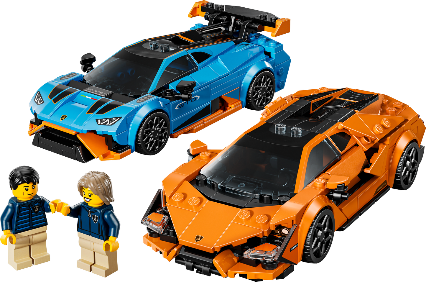 LEGO Speed Champions Lamborghini Revuelto & Huracán STO (77238)