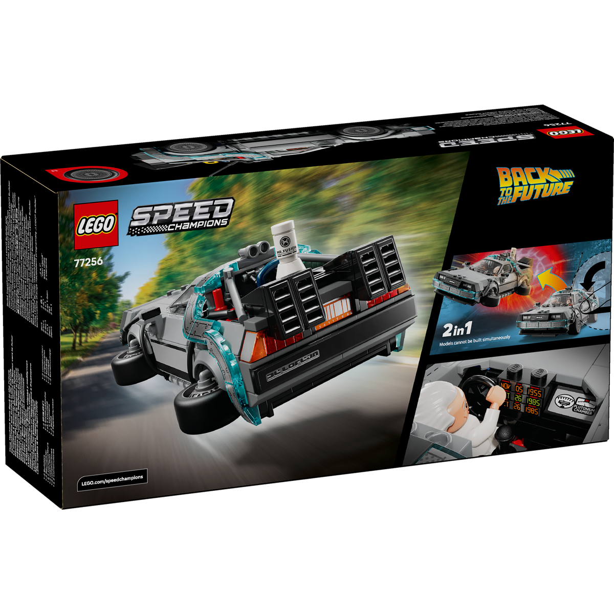LEGO Speed Champions Time Machine from Back to the Future (77256)