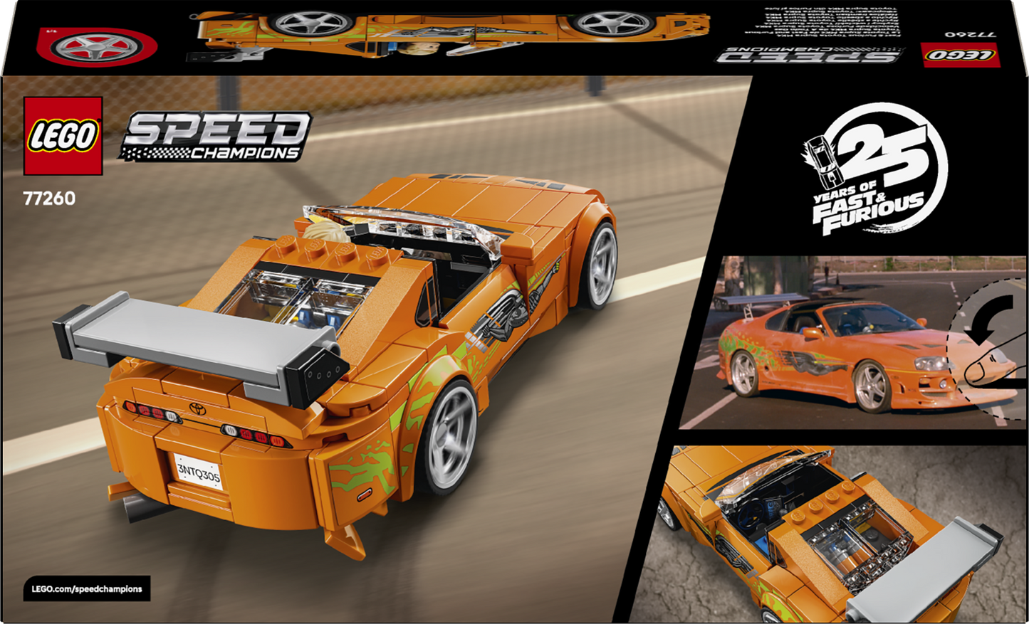 LEGO Speed Champions: The Fast and The Furious Toyota Supra MK4 (77260)