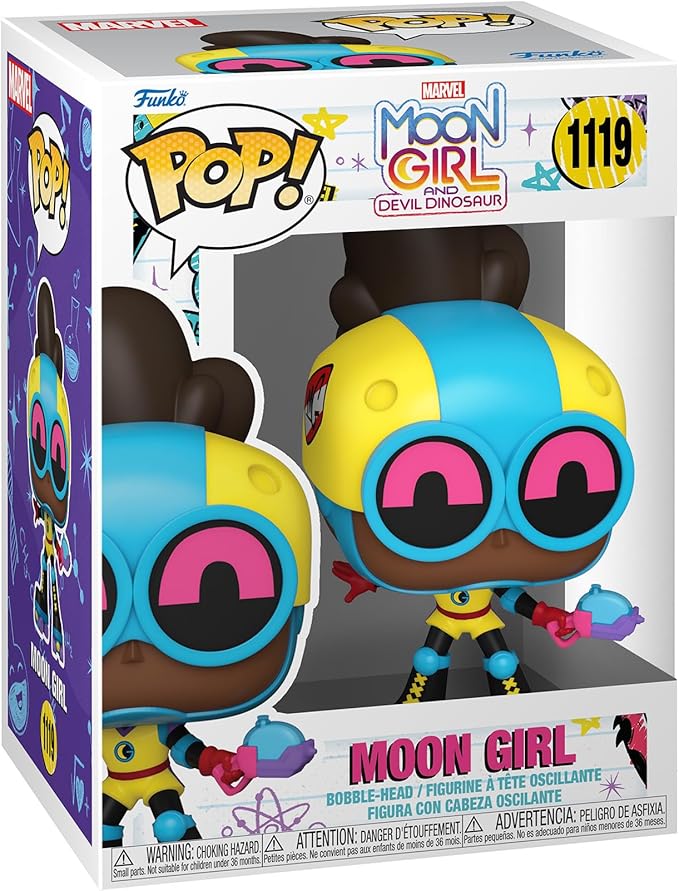 Funko POP! Marvel: Moon Girl - Moon Girl and Devil Dino