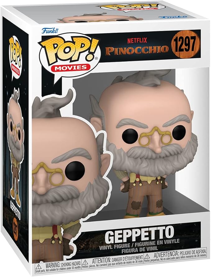 Funko Pop! Movies: Enamel Pinocchio - Geppetto