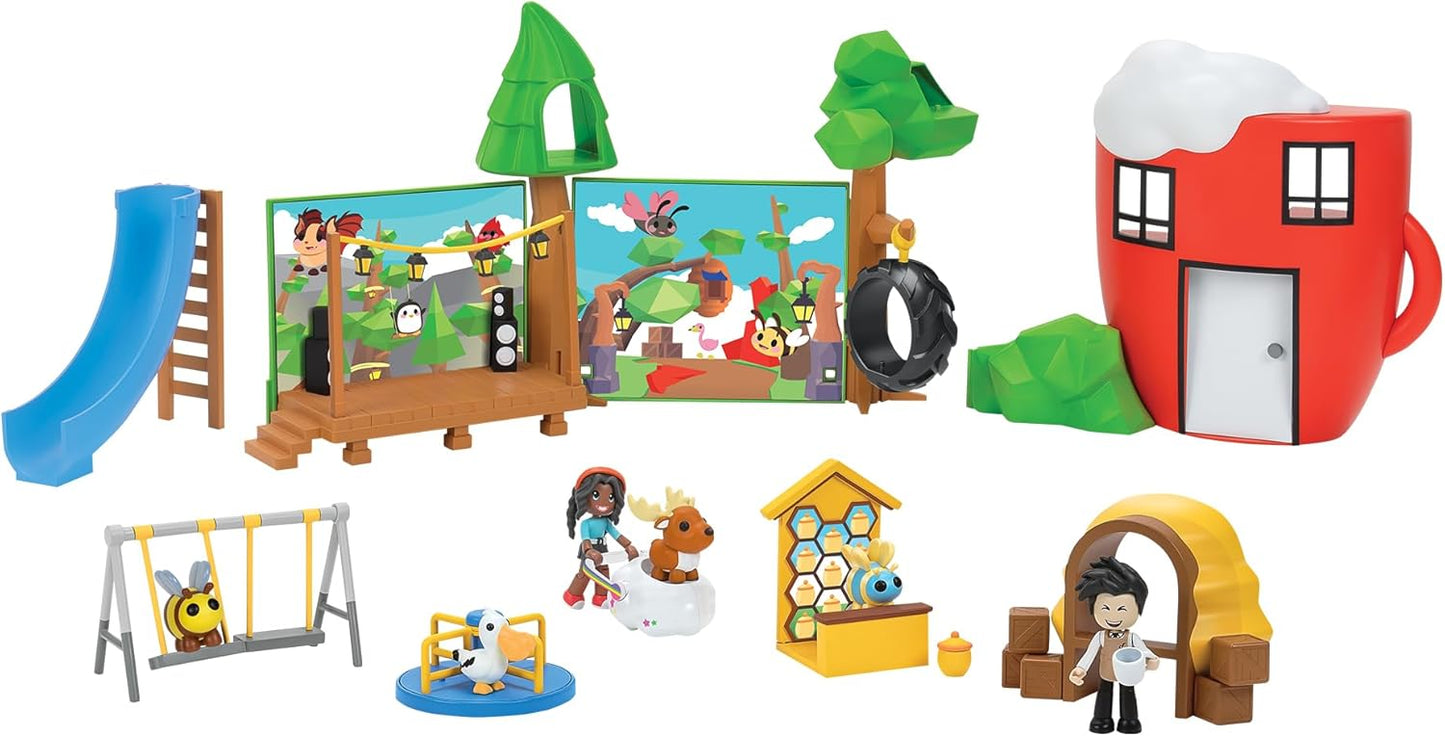 Adopt Me! Coffee Shop and Playground Large Playset