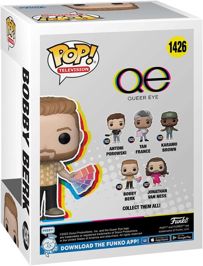 Funko POP! TV: Queer Eye - Bobby Berk - Collectable Vinyl Figure