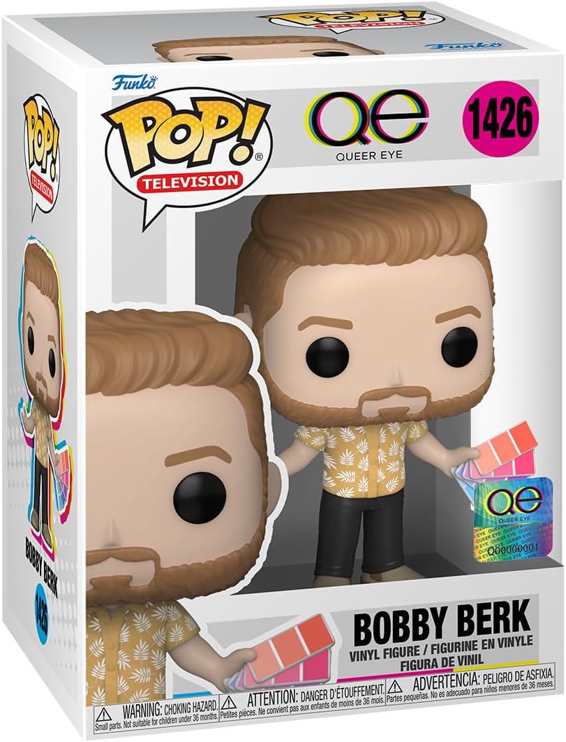Funko POP! TV: Queer Eye - Bobby Berk - Collectable Vinyl Figure