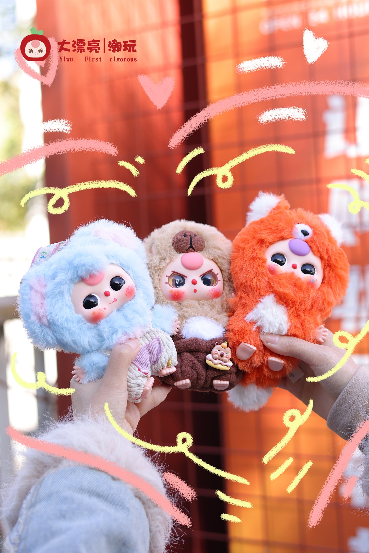 BabyThree | De-Lovely Plush Blind Box