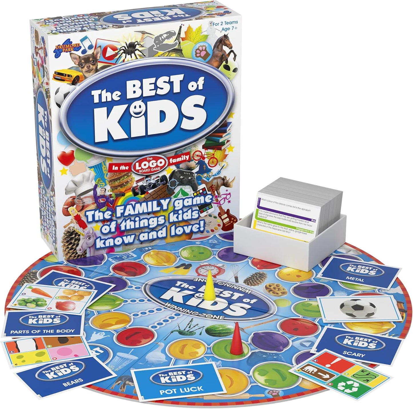 Drumond Park Logo Best Kids Board Game, Family Board Game