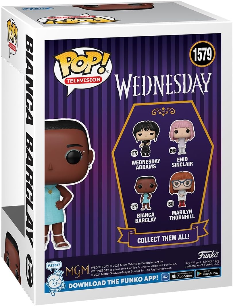 Funko Pop! TV: Wednesday - Bianca Barclay - Rave'n B - Collectable Vinyl Figure