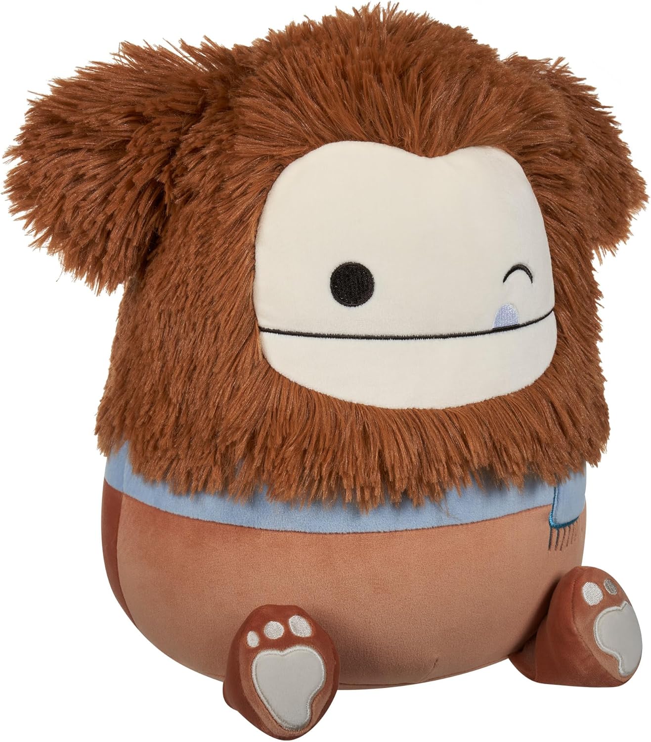 Squishmallows Original 12 Inch - Benny the Winking Brown Bigfoot