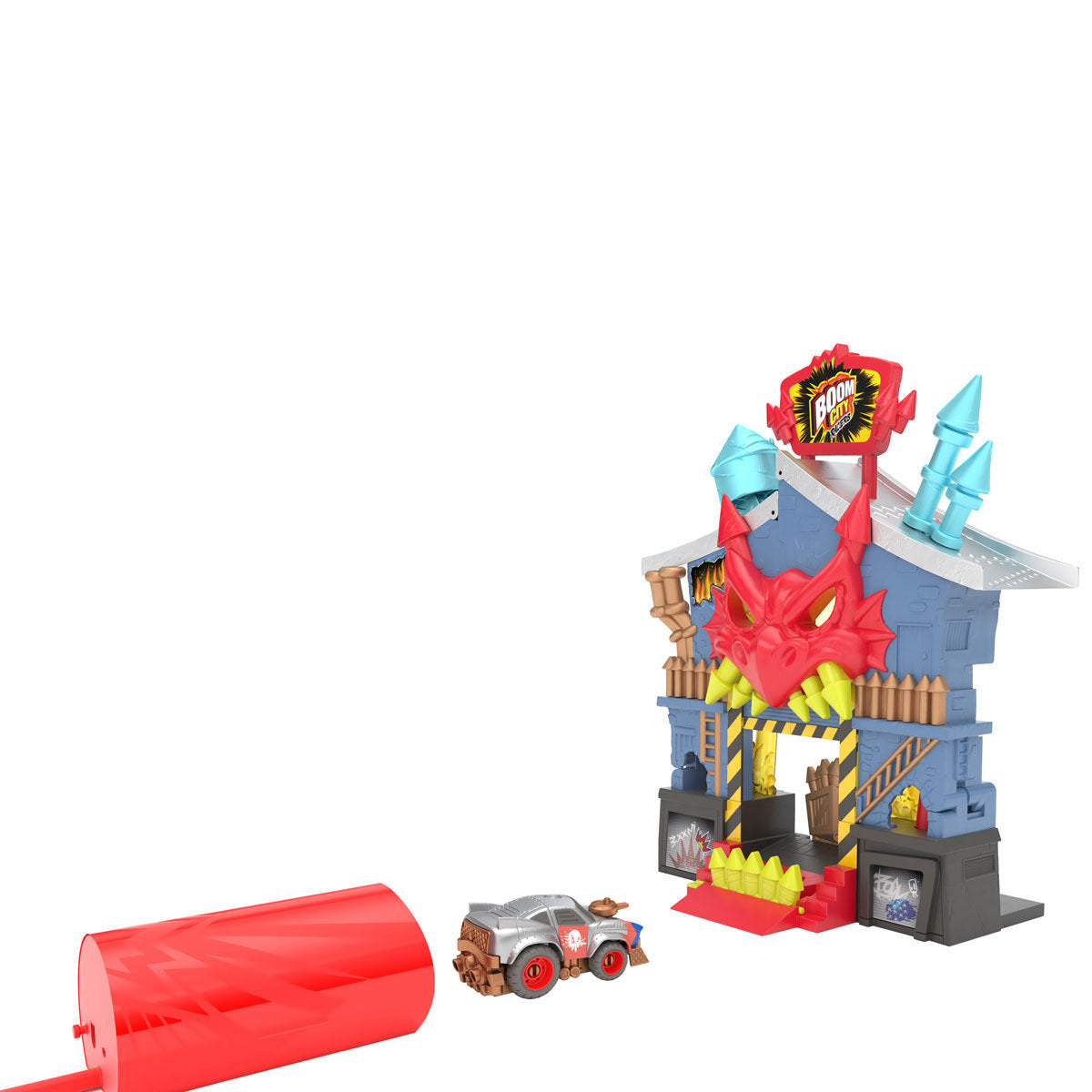 Boom City Racers Fireworks Factory 3 in 1 Exploding Playset