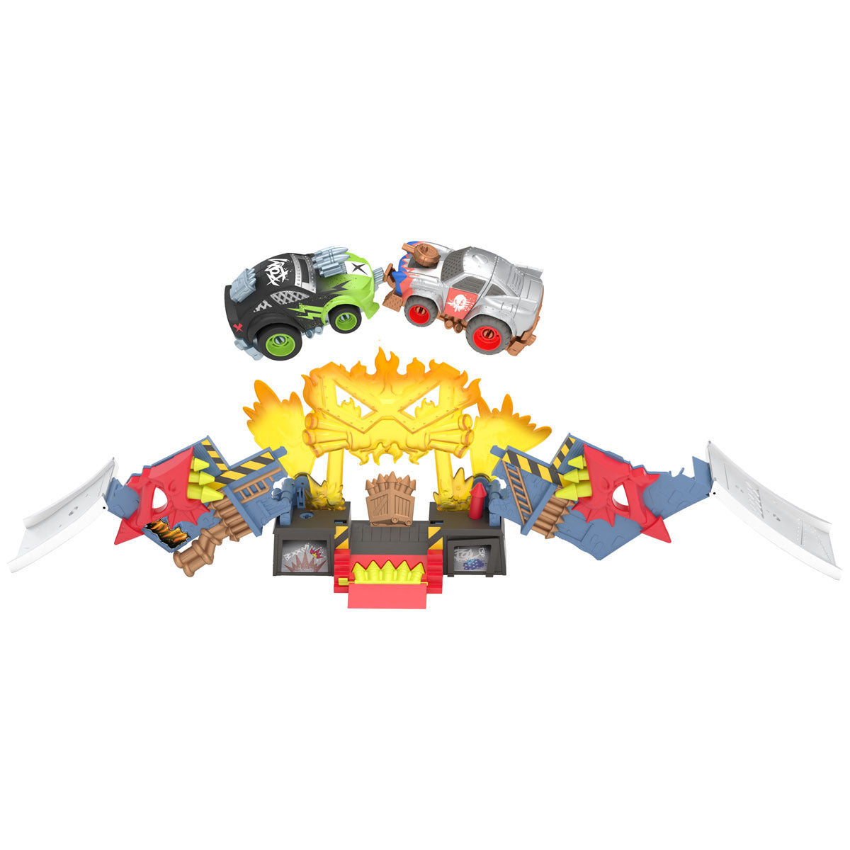 Boom City Racers Fireworks Factory 3 in 1 Exploding Playset
