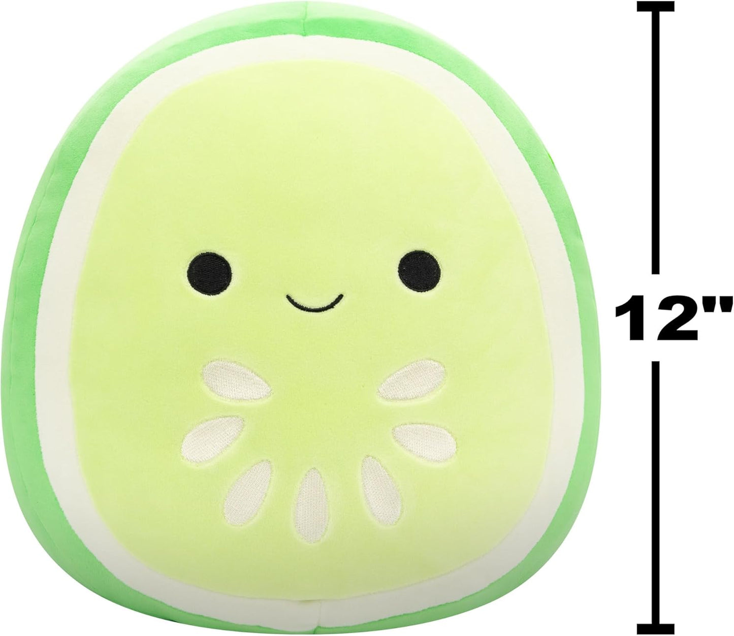 Squishmallows Original 12 Inch - Carmichael the Green Cucumber Slice