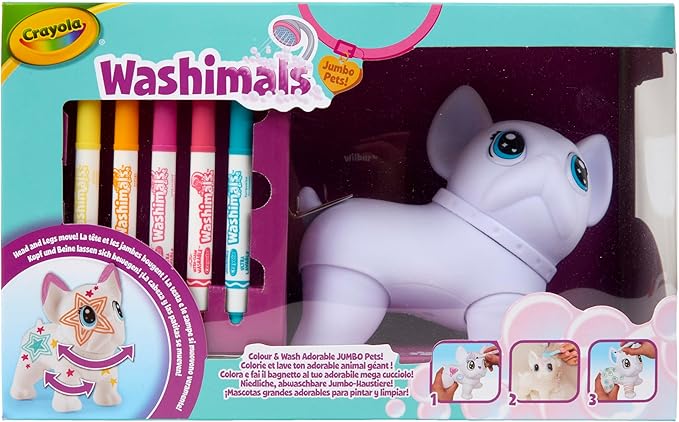 CRAYOLA Washimals Posable Jumbo Pet