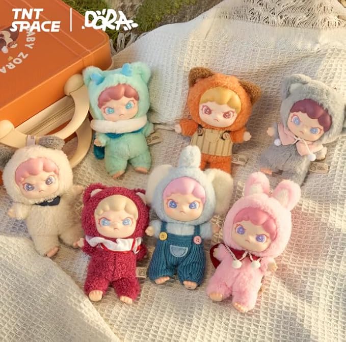 DORA x TNT Space: Animal Series Vinyl Plush Doll (1 Mystery Doll